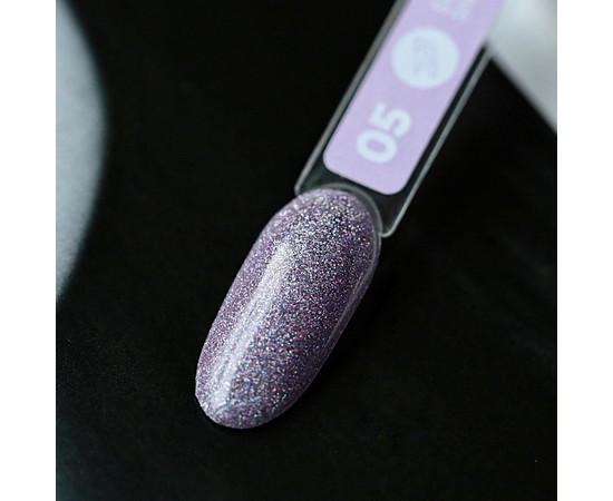 Зображення 2 Гель-лак для нігтів Siller Professional Brilliant Shine №05 (фіолетовий з блискітками), 8 мл, Об'єм (мл, г): 8, Колір: 05