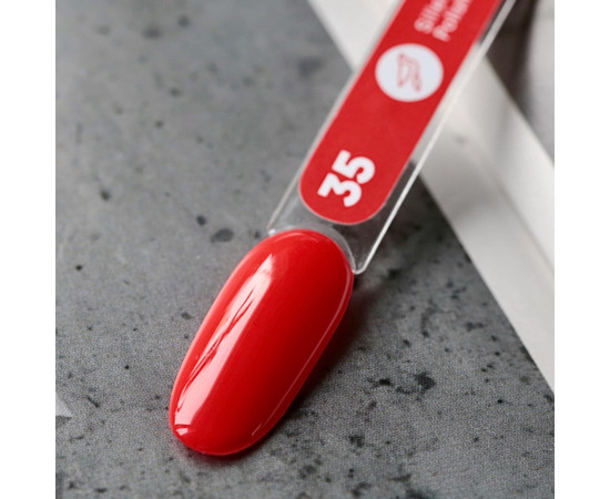 Зображення 2 Гель-лак для нігтів Siller Professional Classic №035 (оранжево-червоний), 8 мл, Об'єм (мл, г): 8, Колір: 035