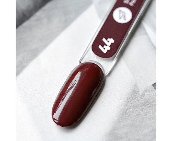 Изображение 2 Гель-лак для ногтей Siller Professional Classic №044 (бордово-коричневый), 8 мл, Объем (мл, г): 8, Цвет: 044