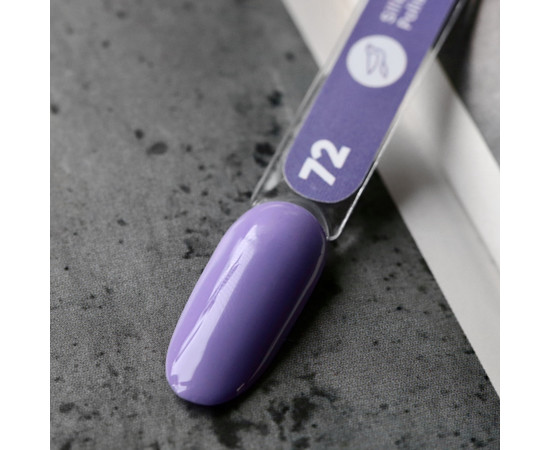 Зображення 2 Гель-лак для нігтів Siller Professional Classic №072 (фіалковий), 8 мл, Об'єм (мл, г): 8, Колір: 072