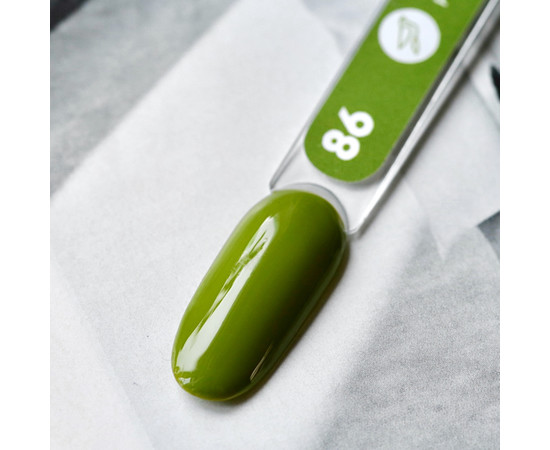 Изображение 2 Гель-лак для ногтей Siller Professional Classic №086 (темно-фисташковый), 8 мл, Объем (мл, г): 8, Цвет: 086