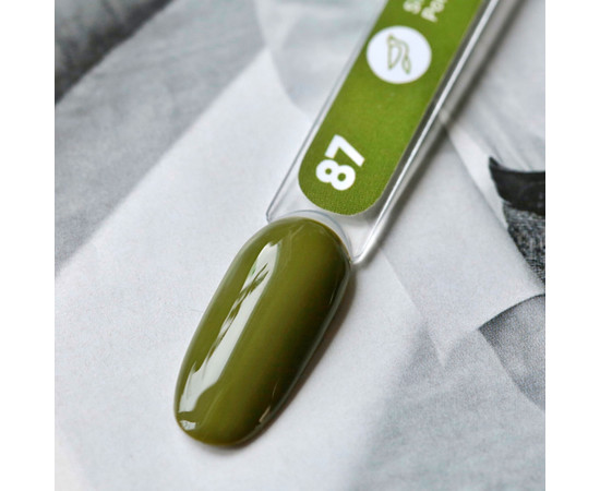 Зображення 2 Гель-лак для нігтів Siller Professional Classic №087 (хакі), 8 мл, Об'єм (мл, г): 8, Колір: 087