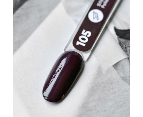 Изображение 2 Гель-лак для ногтей Siller Professional Classic №105 (баклажан), 8 мл, Объем (мл, г): 8, Цвет: 105