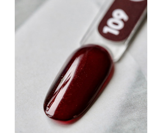 Зображення 2 Гель-лак для нігтів Siller Professional Classic №109 (винний з мікроблиском), 8 мл, Об'єм (мл, г): 8, Колір: 109