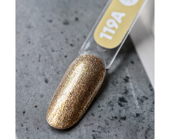 Изображение 2 Гель-лак для ногтей Siller Professional Classic №119A (брызги шампанского с блестками), 8 мл, Объем (мл, г): 8, Цвет: 119A