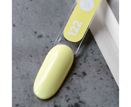 Зображення 2 Гель-лак для нігтів Siller Professional Classic №122 (пастельно-жовтий), 8 мл, Об'єм (мл, г): 8, Колір: 122