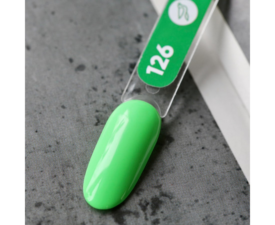 Зображення 2 Гель-лак для нігтів Siller Professional Classic №126 (салатовий), 8 мл, Об'єм (мл, г): 8, Колір: 126