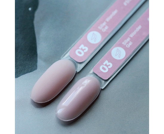 Зображення 2 Siller Wonder Gel №3 гель (молочно-рожевий), 30 мг, Об'єм (мл, г): 30, Колір: 03