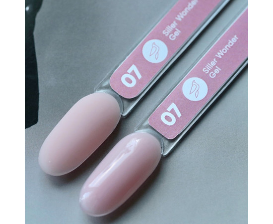 Изображение 2 Siller Wonder Gel №7 гель (темный розово-бежевый), 30 мг, Объем (мл, г): 30, Цвет: 07