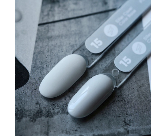 Изображение 2 Siller Color Base №15 камуфлирующая цветная база (светло-серая), 8 мл, Объем (мл, г): 8, Цвет: 015