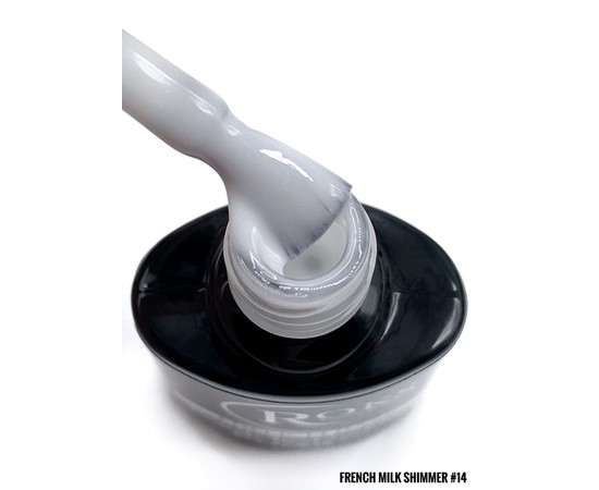 Зображення 2 Камуфлююча база для гель-лаку Roks Rubber Base French 12 мл, № 14, Об'єм (мл, г): 12, Колір: 014