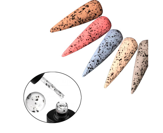 Зображення 2 Топ без липкого шару з пластівцями Saga 8 мл № 5