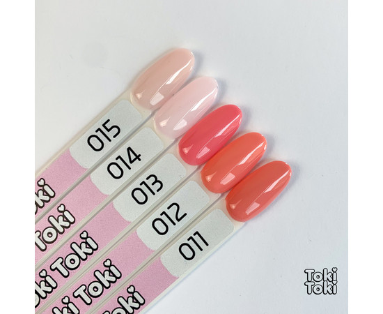 Зображення 2 Гель-лак Toki Toki № 012, 5 мл, Об'єм (мл, г): 5, Колір: 012
