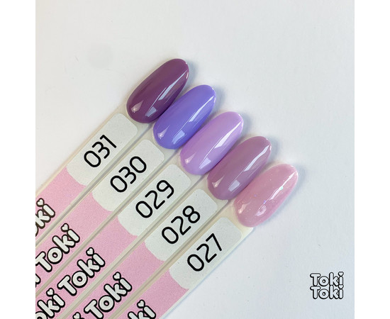 Зображення 2 Гель-лак Toki Toki № 028, 5 мл, Об'єм (мл, г): 5, Колір: 028