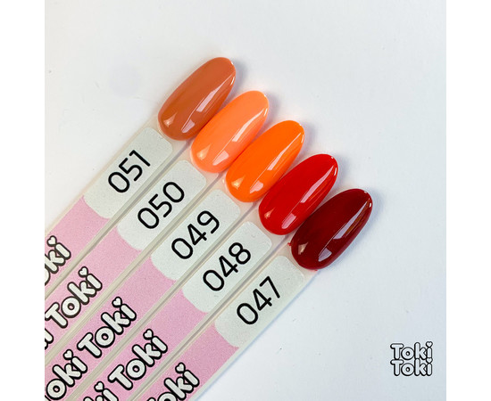 Зображення 2 Гель-лак Toki Toki № 048, 5 мл, Об'єм (мл, г): 5, Колір: 048