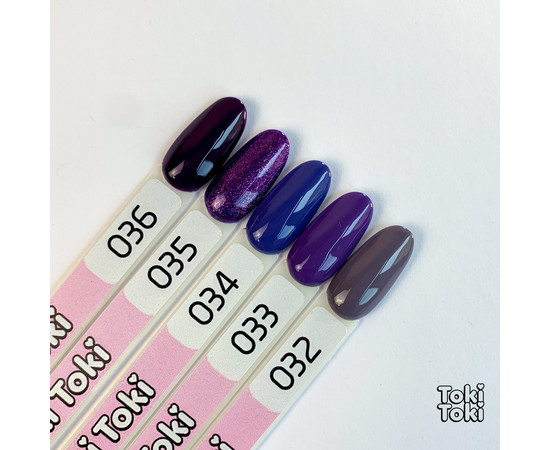 Изображение 2 Гель-лак Toki Toki № 036, 5 мл, Объем (мл, г): 5, Цвет: 036