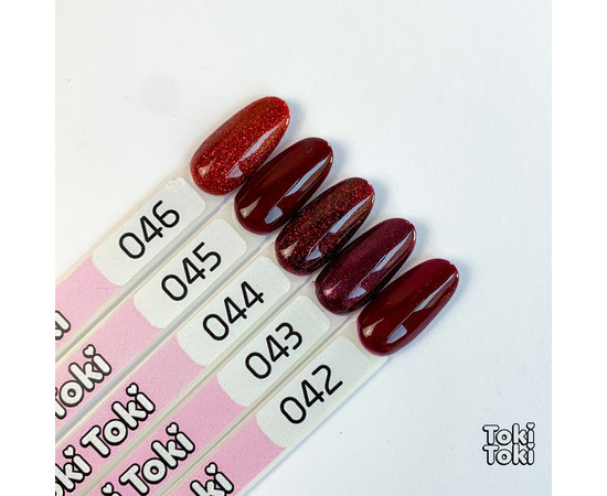 Изображение 2 Гель-лак Toki Toki № 043, 5 мл, Объем (мл, г): 5, Цвет: 043