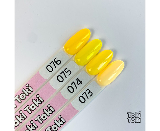 Изображение 2 Гель-лак Toki Toki № 076, 5 мл, Объем (мл, г): 5, Цвет: 076