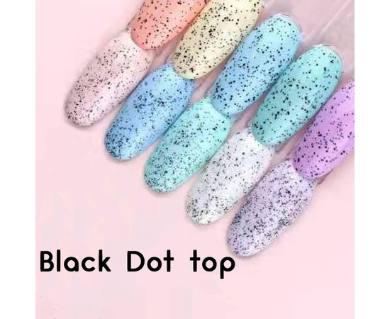 Зображення 2 Топ без липкого шару Toki Toki Black Dot Top, 5 мл