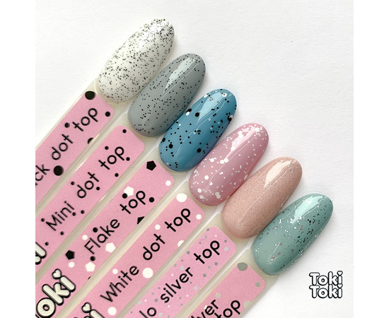 Зображення 2 Топ без липкого шару Toki Toki Holo Silver Top, 5 мл