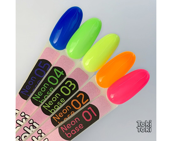 Изображение 2 Цветная база Toki Toki Neon № 04, 5 мл, Объем (мл, г): 5, Цвет: 04
