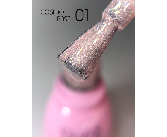 Зображення 2 Світловідбиваюча база для гель-лаку Toki Toki Cosmo Base CB02, 5 мл, Об'єм (мл, г): 5, Колір: CB02