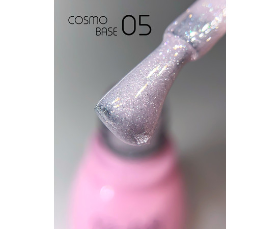 Зображення 6 Світловідбиваюча база для гель-лаку Toki Toki Cosmo Base CB06, 5 мл, Об'єм (мл, г): 5, Колір: CB06