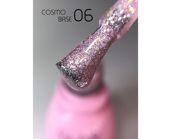 Зображення 7 Світловідбиваюча база для гель-лаку Toki Toki Cosmo Base CB05, 5 мл, Об'єм (мл, г): 5, Колір: CB05