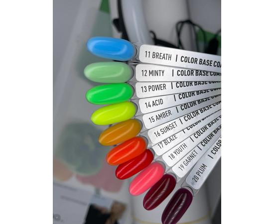 Изображение 3 База цветная каучуковая NUB Color Base Coat 8 мл, № 014, Объем (мл, г): 8, Цвет: 014