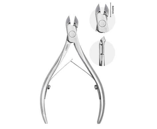 Зображення 2 Кусачки для кутикул 6+-2 мм професійні SPL Medical PRO 10001