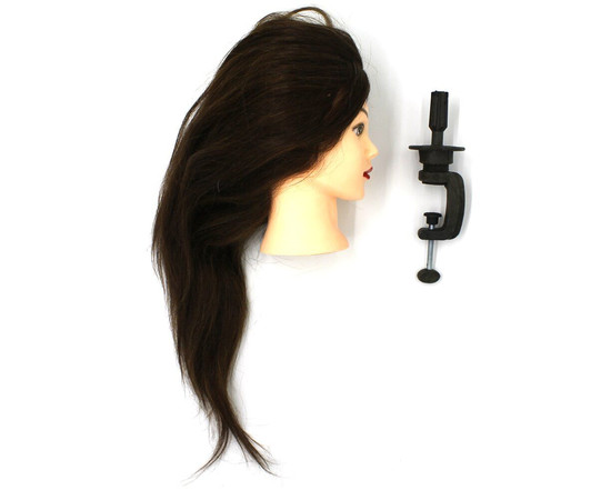 Изображение 2 Голова-манекен SPL 918/A-4 "шатен" 50-55 см + штатив