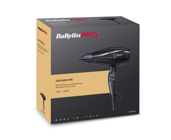 Зображення 3 Фен для волосся BaByliss PRO BAB6980IE Vulcano-HQ Ionic 2400 Вт