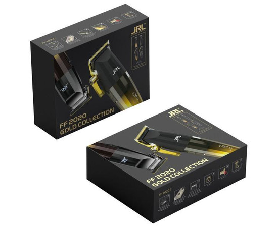Зображення 3 Професійний набір для стрижки машинка+триммер JRL Fresh Fade 2020 Gold Collection (FF2020)
