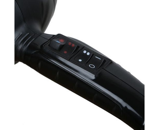 Зображення 5 Фен професійний для волосся Coifin Extra Korto EK2R-ion 2200-2400 Вт чорний