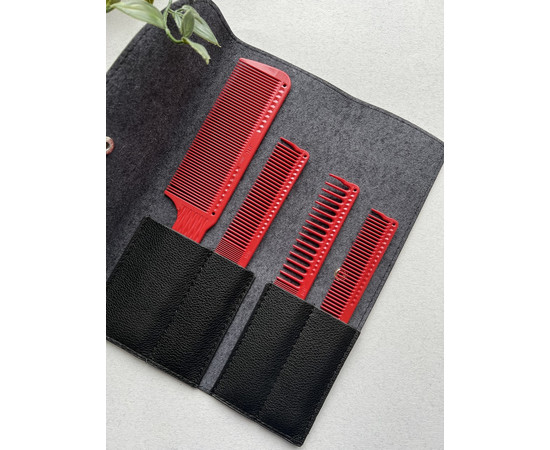 Изображение 2 Фирменный набор расчесок для барбера JRL-J001 премиум