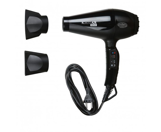 Изображение 4 Фен для волос Coifin Korto Ionic A2R (KA2R-ION BLACK) 2200-2400 Вт черний