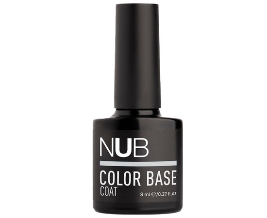 Изображение 4 База цветная каучуковая NUB Color Base Coat 8 мл, № 020, Объем (мл, г): 8, Цвет: 020