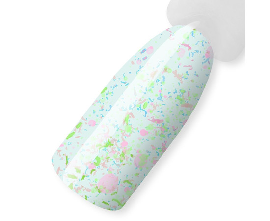 Зображення 2 Камуфлююча база для нігтів ReformA Cover Base 10 мл, Rainbow Flakes, Об'єм (мл, г): 10, Колір: rainbow