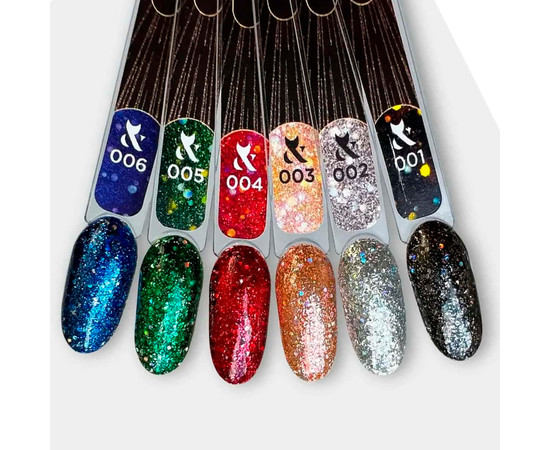 Зображення 2 Гель лак для нігтів F.O.X Radiance 7 мл, № 005, Об'єм (мл, г): 7, Колір: 005