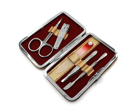 Изображение 4 Маникюрный набор SPL 77804BT "Бронза"