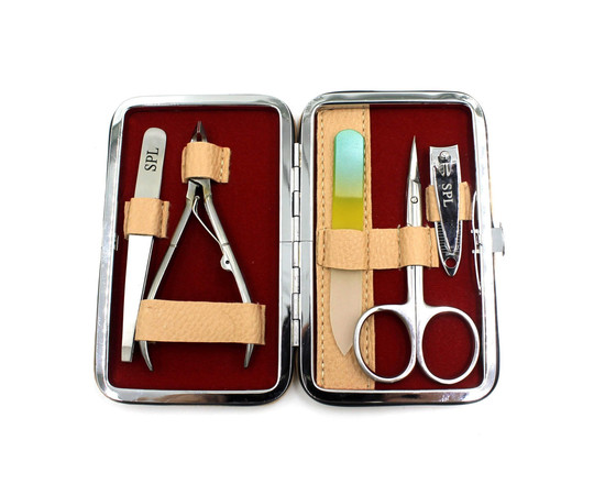 Зображення 2 Манікюрний набір SPL 77801BS "Темна пудра"