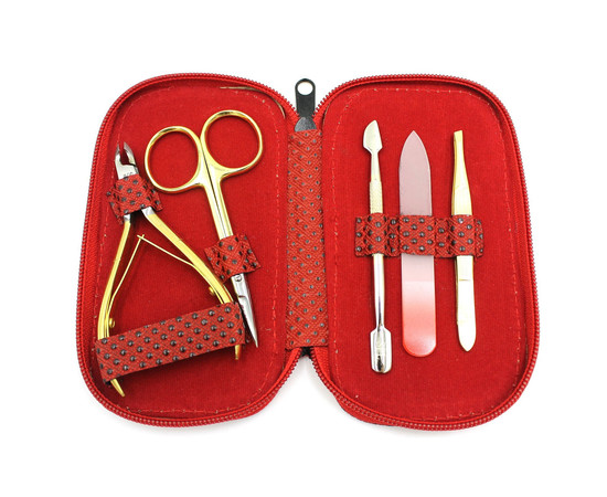 Зображення 2 Манікюрний набір SPL 77702AE "Червоний Хуго"