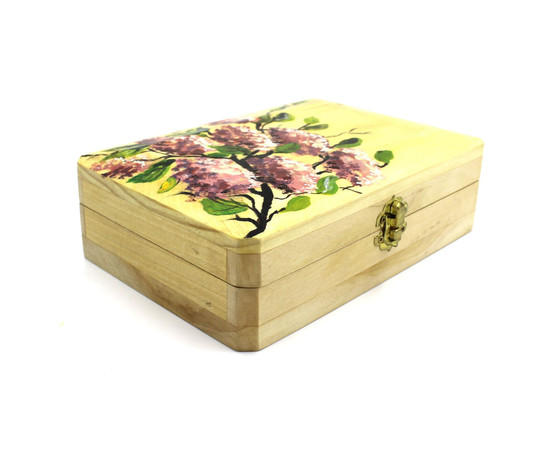 Зображення 2 Манікюрний набір SPL 77920 - шкатулка з художнім розписом