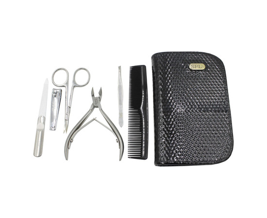 Зображення 2 Манікюрний набір SPL 77201BI "Чорний Мерс"