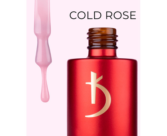 Зображення 2 База для гель-лаку Kodi Lint base gel "Cold Rose", 15мл, Об'єм (мл, г): 15, Колір: Cold Rose