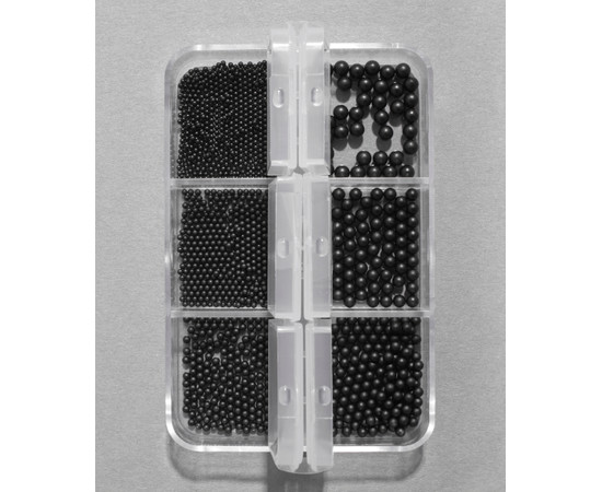 Изображение 2 Бисер для дизайна ногтей Kodi (цвет: black)