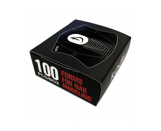 Изображение 2 Набор форм для моделирования ногтей (100 шт)
