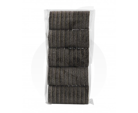 Зображення 2 Баф диск Kodi 26 мм (чорні, 320 гріт, 50 шт.)