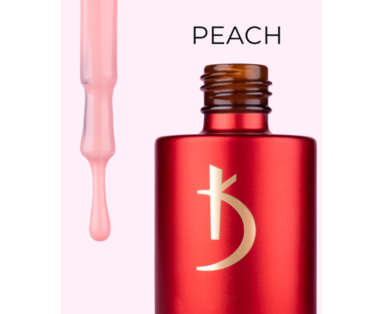 Зображення 2 База для гель-лаку Kodi Lint base gel "Peach", 7мл, Об'єм (мл, г): 7, Колір: Peach