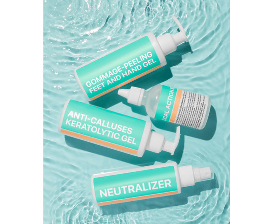 Зображення 2 Гелева скатка-пілінг для ніг та рук Feet and Hand Gel Gommage-Peeling, 200 мл